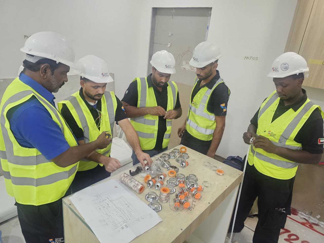 Secure State engineering team reviewing life-safety components